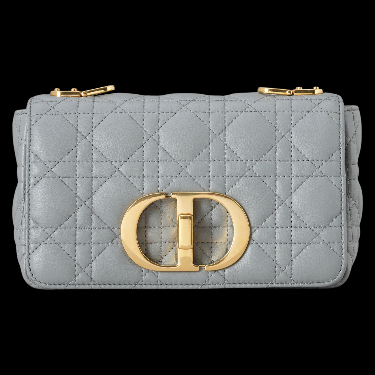 CHRISTIAN DIOR(USED)디올 카로 스몰 스톤 그레이